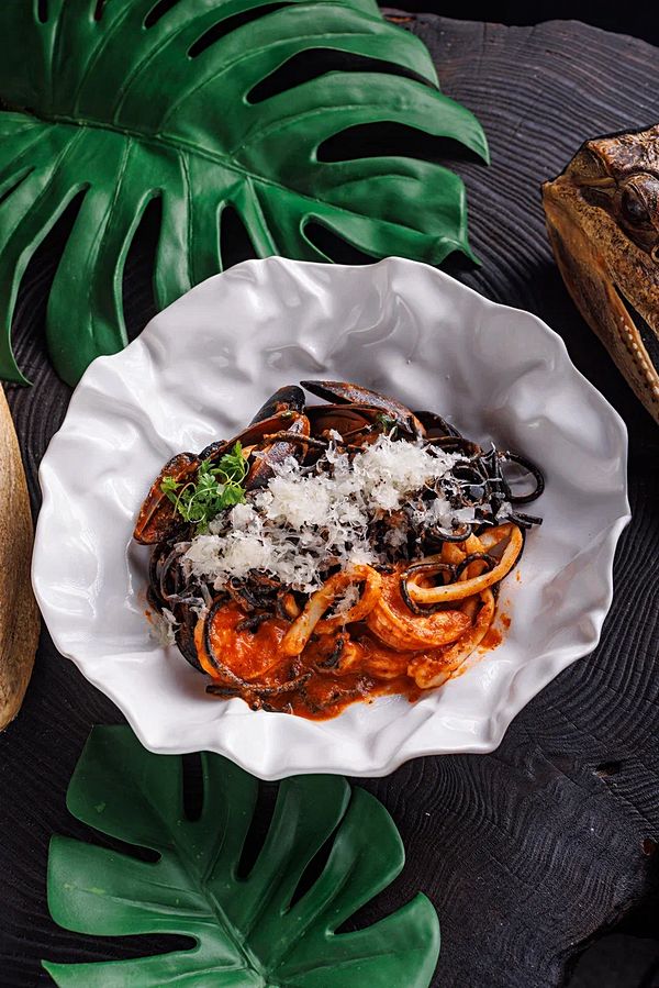 Паста с морепродуктами