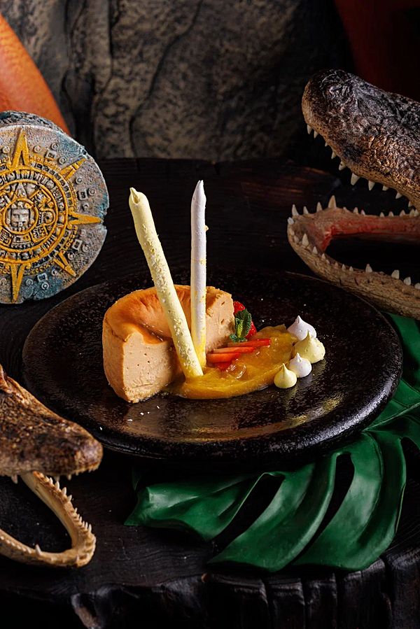 Баскский тропический чизкейк