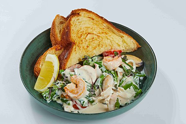 Соте из морепродуктов