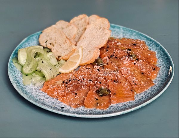 Карпаччо из лосося