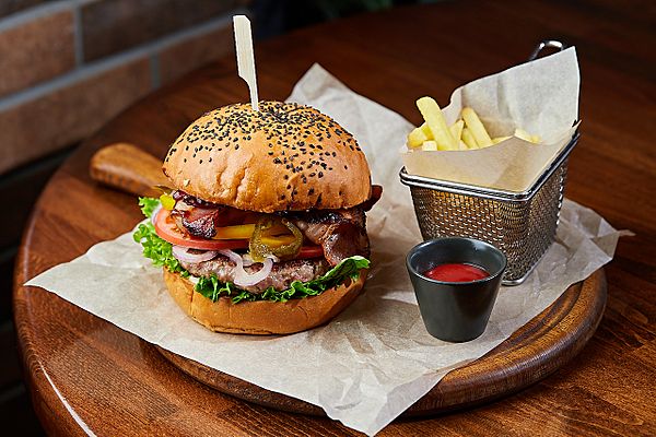 Мексиканский бургер