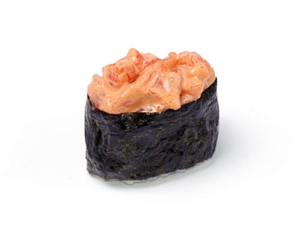 Острый с лососем