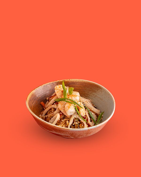 Удон с морепродуктами