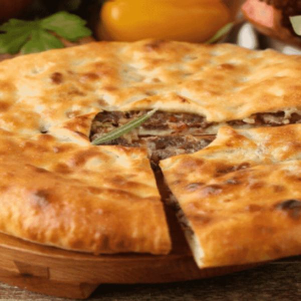 Хачапури с мясом