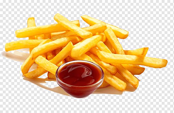 Картофель фри с кетчупом