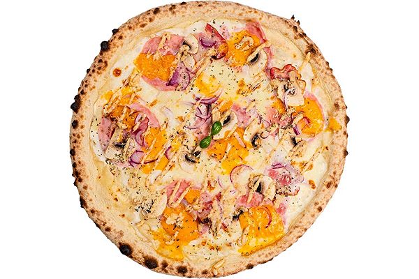 Пицца ветчина чеддер
