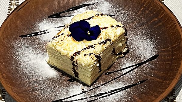 Наполеон с заварным кремом