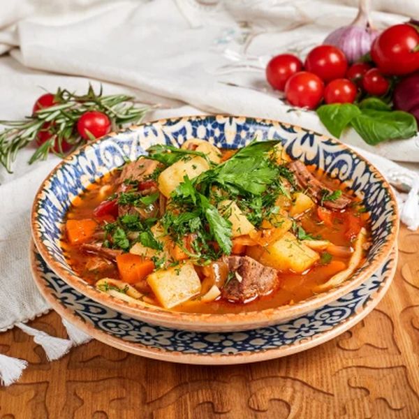 Лагман с говядиной