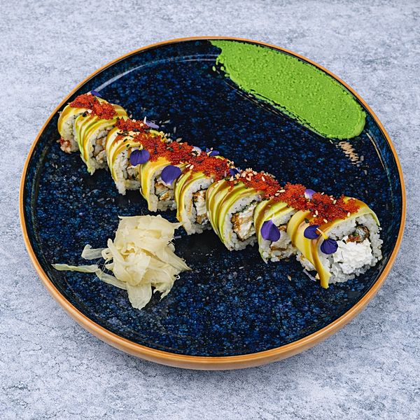 Ролл авокадо с угрем