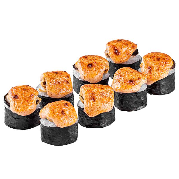 Запеченный с мидиями