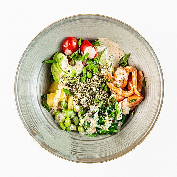 Поке с креветкой