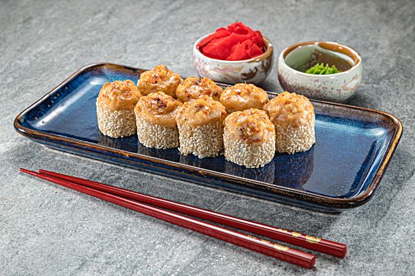 Запечённый ролл с угрем