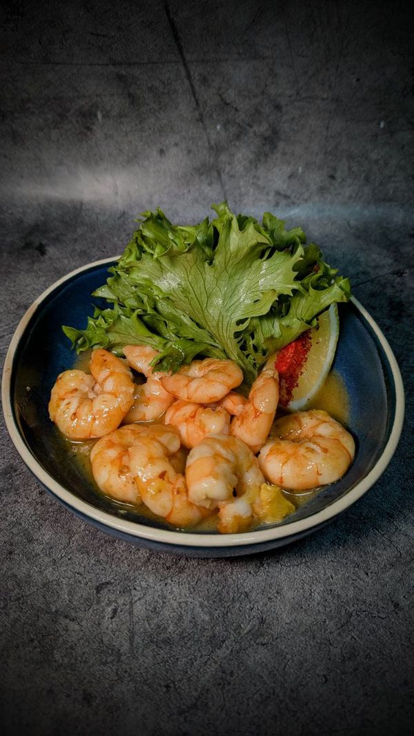 Хвосты тигровых креветок