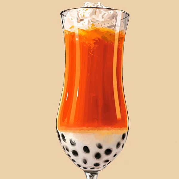 Бабл-ти с тапиокой 