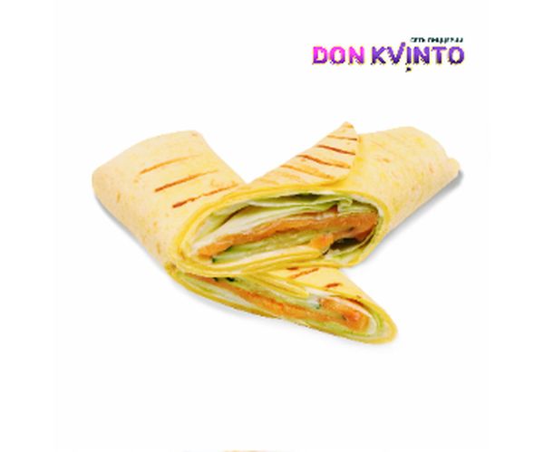 Сэндвич-ролл с лососем