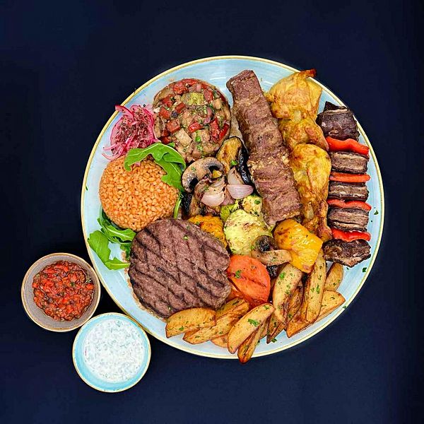 Мясное ассорти гриль