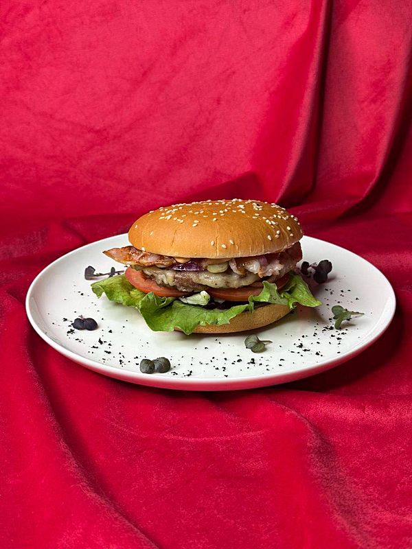 Бургер с говядиной