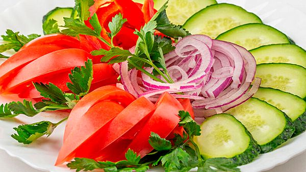 Нарезка овощная