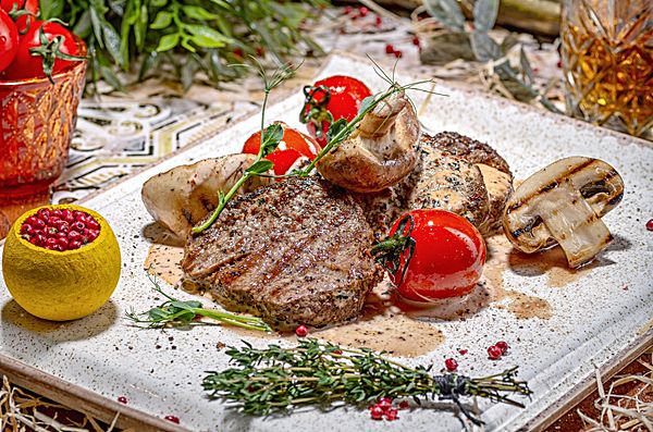 Медальоны из телятины