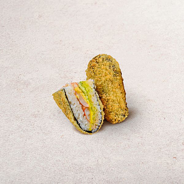 Онигири темпура с креветкой