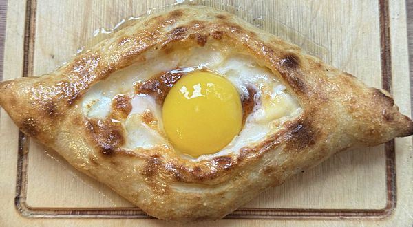 Хачапури по-аджарски мини