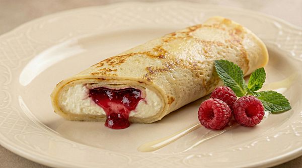 Чизкейк малина