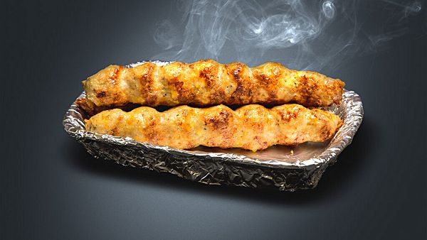 Люля-кебаб, куриный с сыром