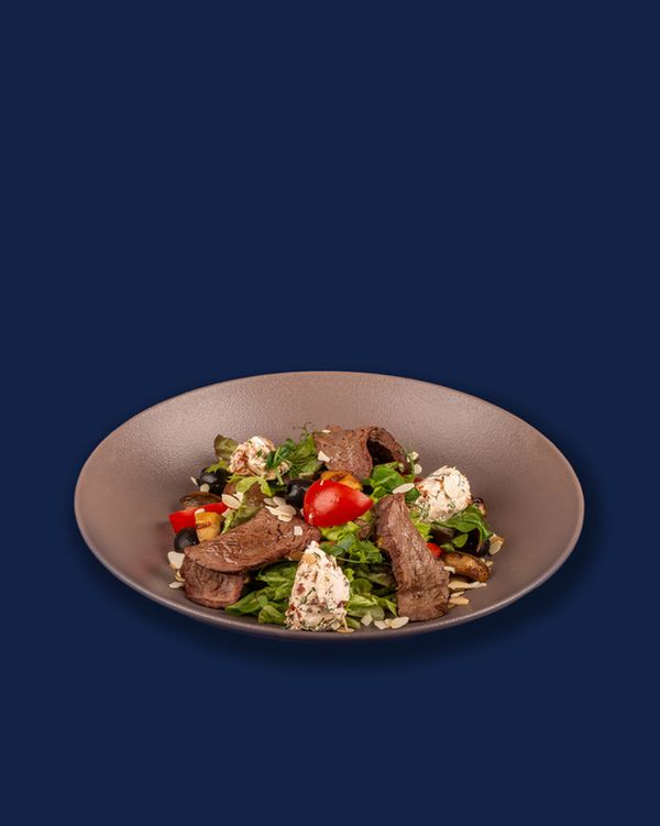 Салат с телятиной