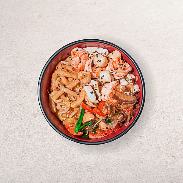 Удон с морепродуктами