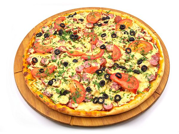 С охотничьими колбасками и грибами