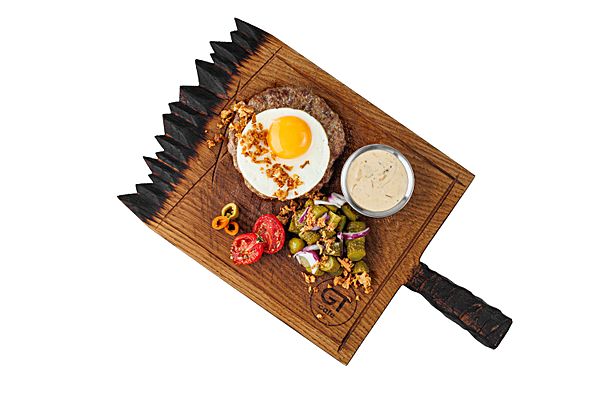 Бифштекс из мраморной говядины