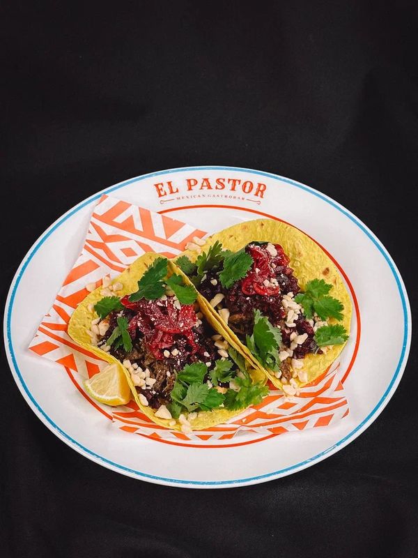 Тако с рванной говядиной