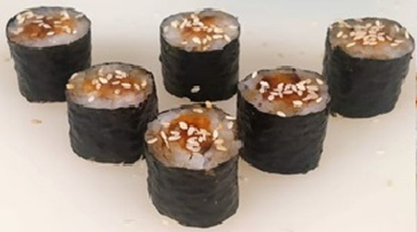 Ролл с угрём