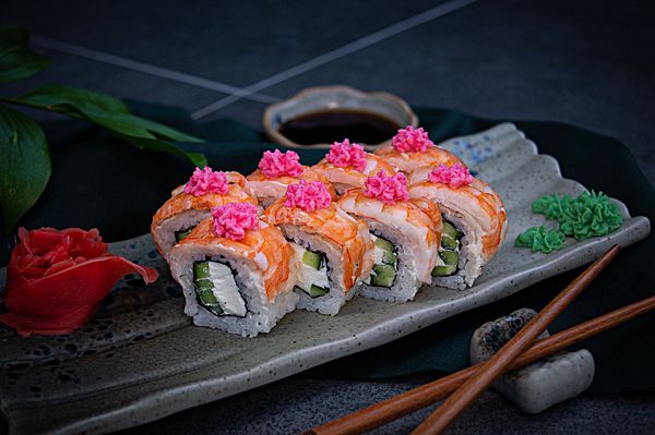 Филадельфия с креветкой