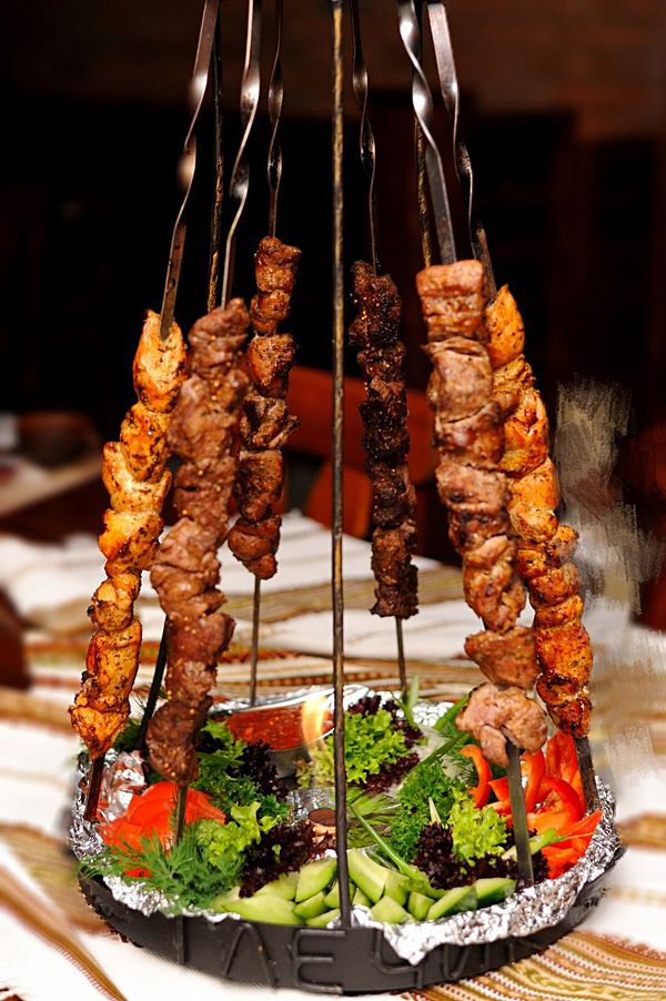 Ассорти из шашлыка 