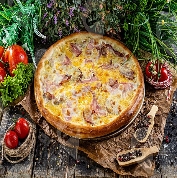 Пицца Карбонара