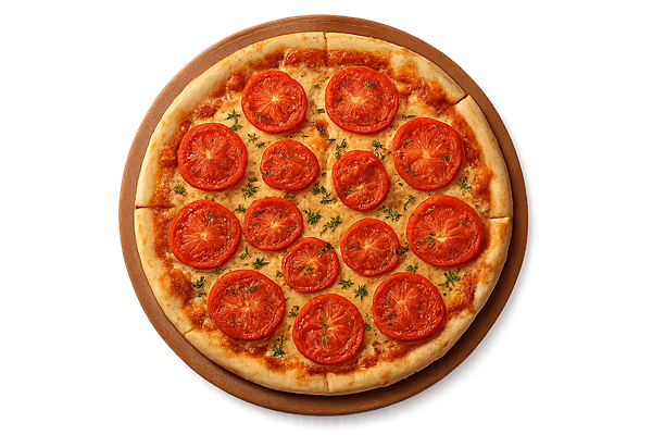 Пицца на сковороде с сыром