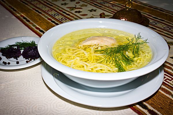 Куриная лапша