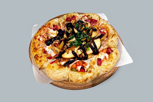 Пицца «Аннели» - колбаски-барбекю