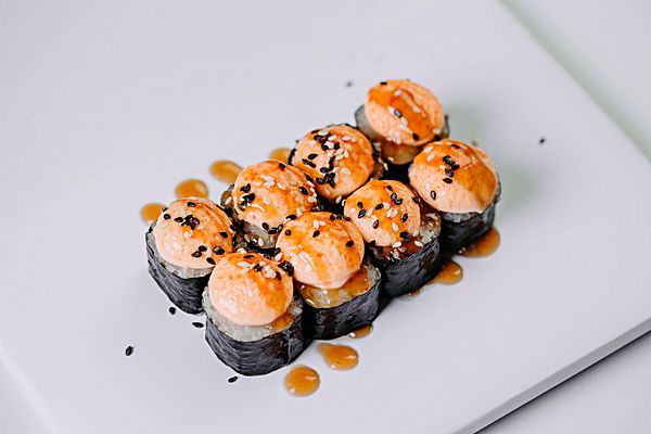 Запеченные с курицей