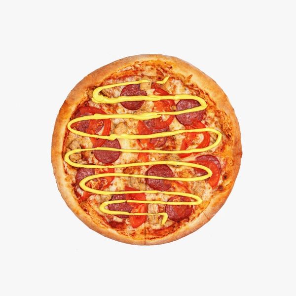 Пицца Курица-салями