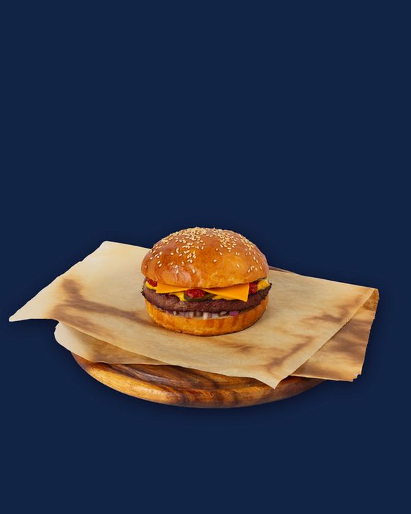 Чизбургер с говяжьей котлетой