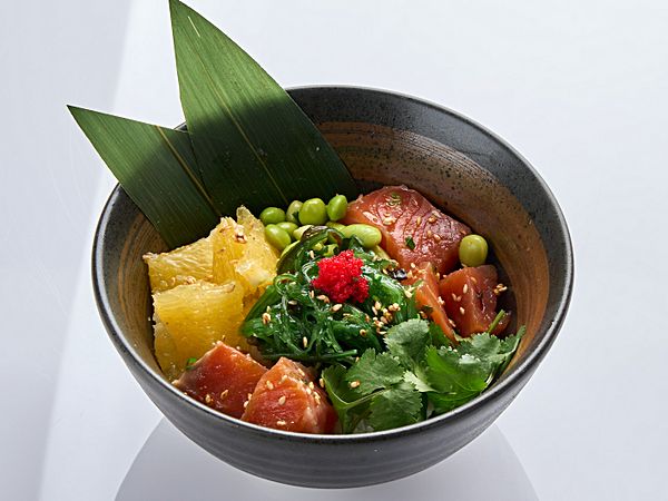 Поке с форелью