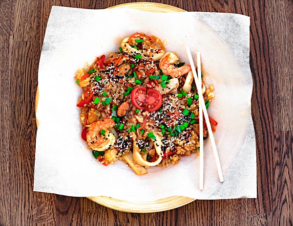 Khao Pad Морепродукты