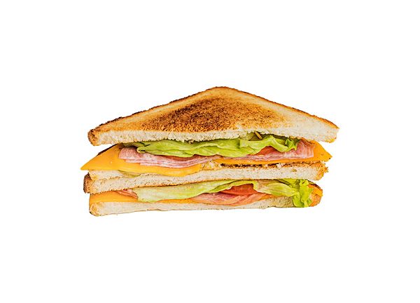 Сэндвич с ветчиной и сыром