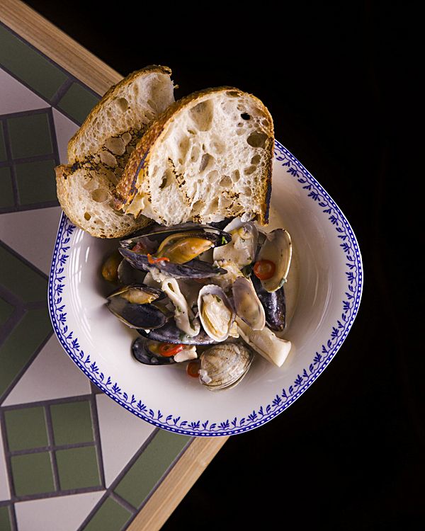 Соте из морепродуктов