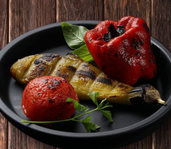 Овощи на мангале