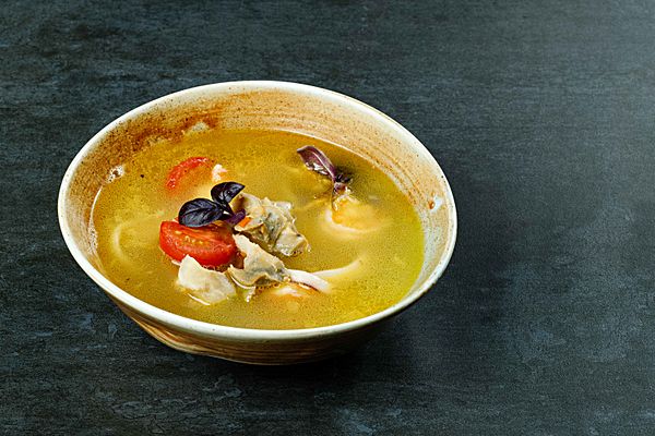 Суп с морепродуктами