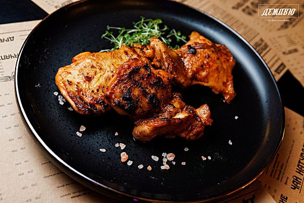 Стейк из куриного бедра