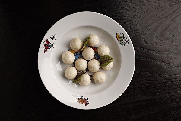 Шарики из индейки на пару